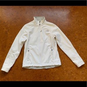 White North Face Apex Jacket